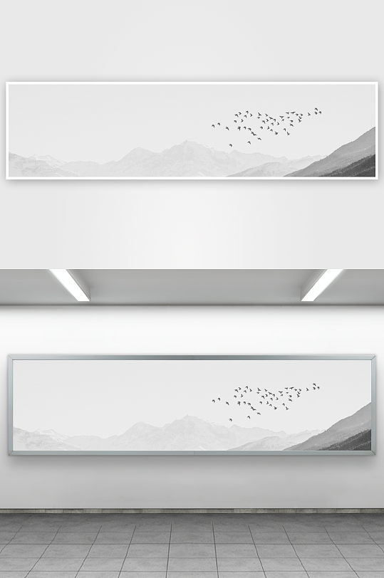 中國風(fēng)山水畫裝飾畫掛畫