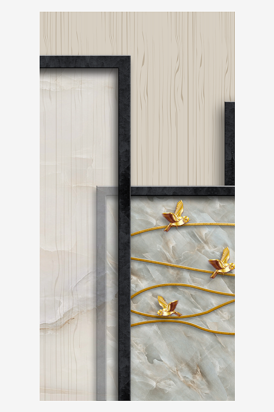 古风意境风景画中式装饰画-众图网