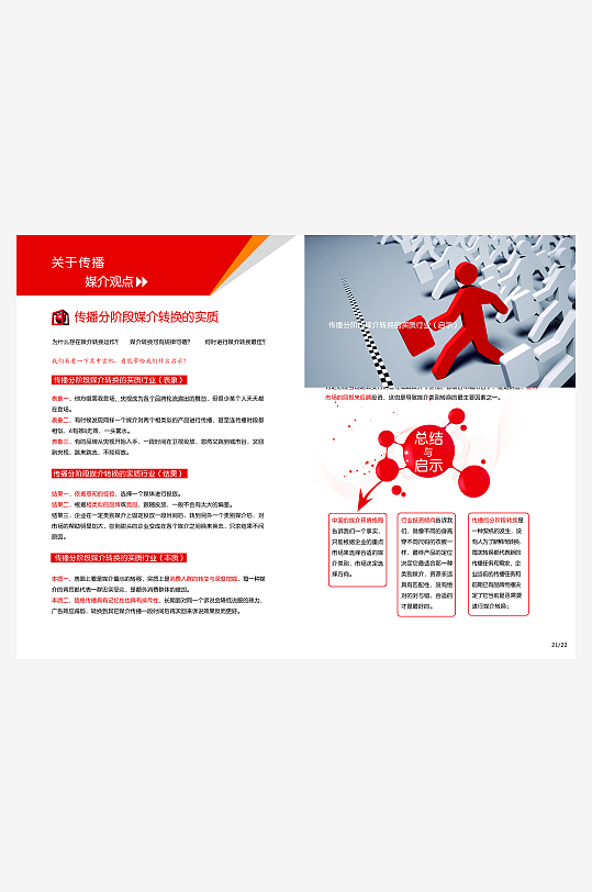 简约高级感画册排版设计模板-众图网