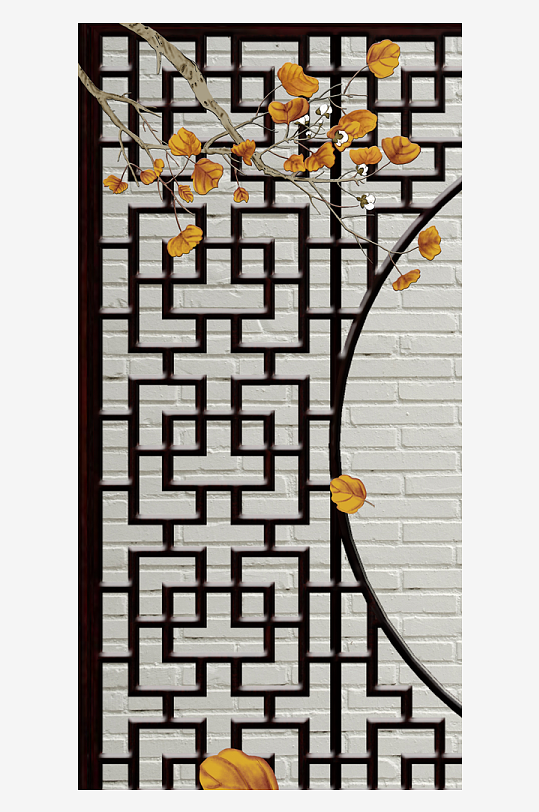 古风意境风景画中式装饰画-众图网