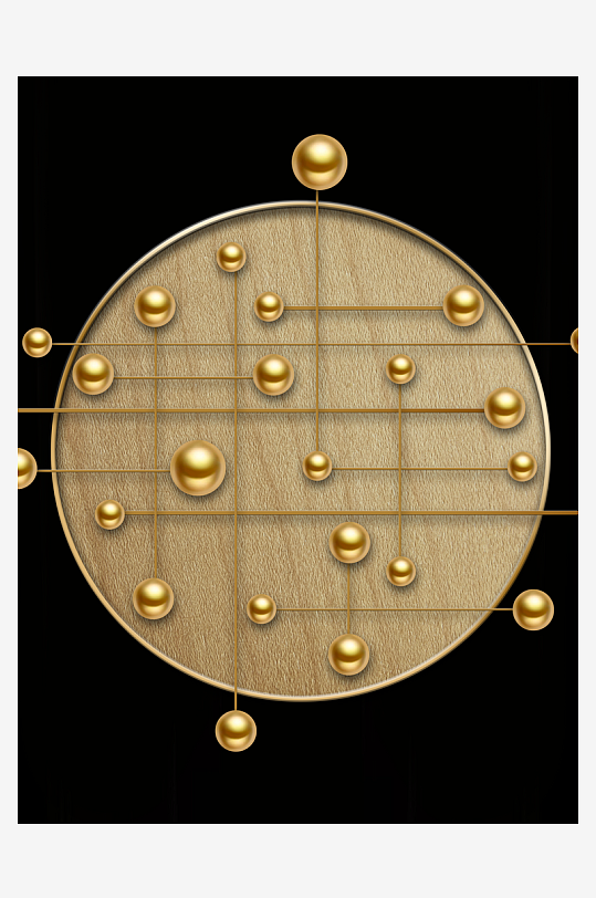 中式意境风景画装饰画-众图网