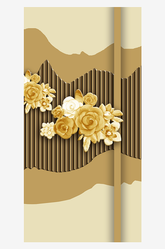 花卉花枝艺术装饰画-众图网