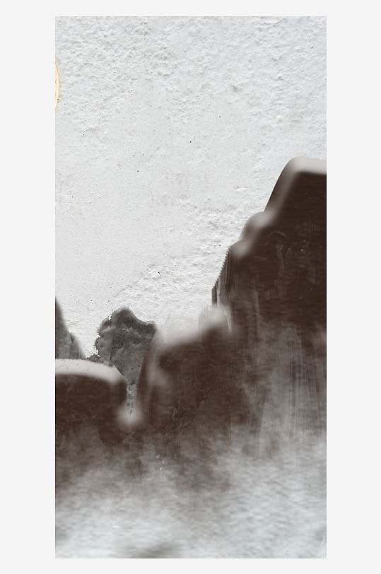 水墨山脉风景画中式装饰画-众图网