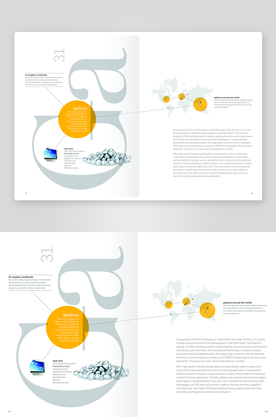 宣传册排版设计模板-众图网