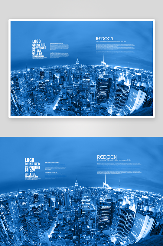 简约画册设计模板-众图网