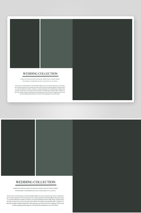 企业画册简约高级设计模板-众图网