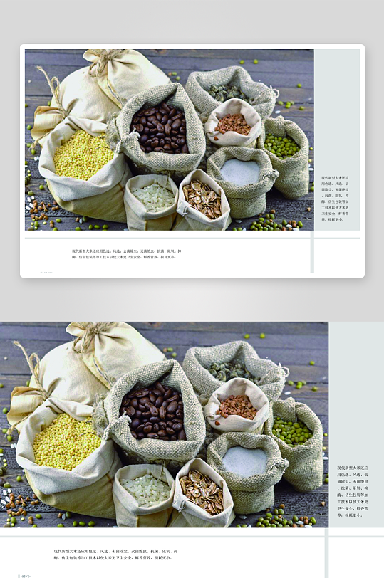 简约高级感的画册设计模板-众图网