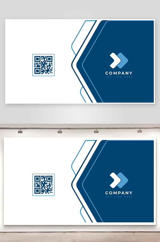 创意简约名片模板-众图网