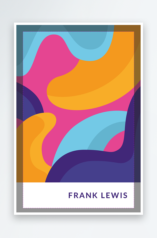 创意简约名片模板-众图网