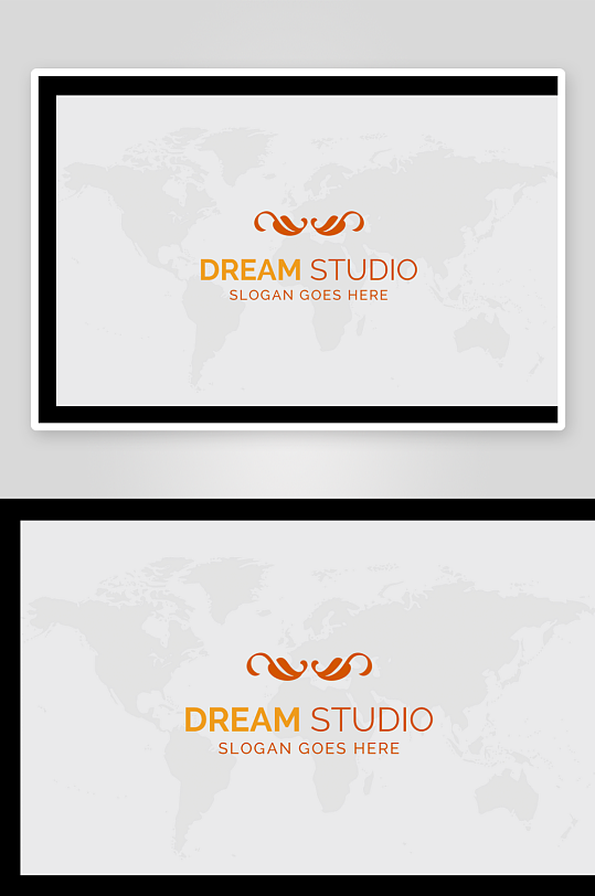 创意简约名片模板-众图网