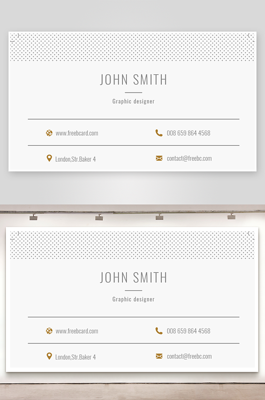 创意简约名片模板-众图网
