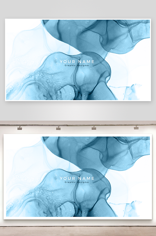 创意简约名片模板-众图网