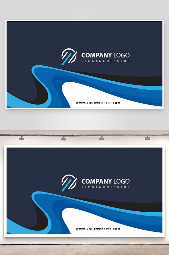 创意简约名片模板-众图网