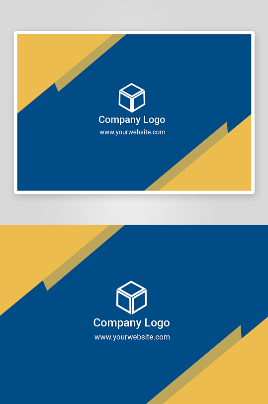 创意简约名片模板-众图网