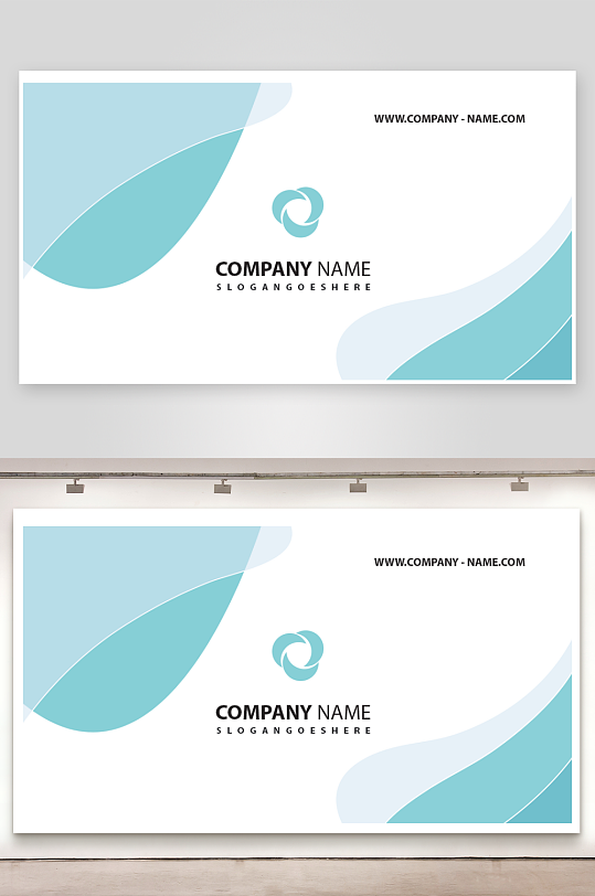 创意简约名片模板-众图网