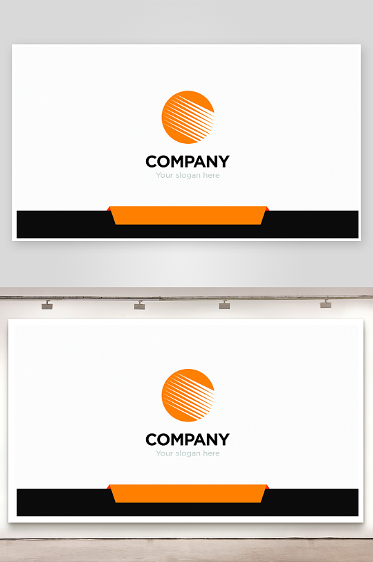 创意简约名片模板-众图网