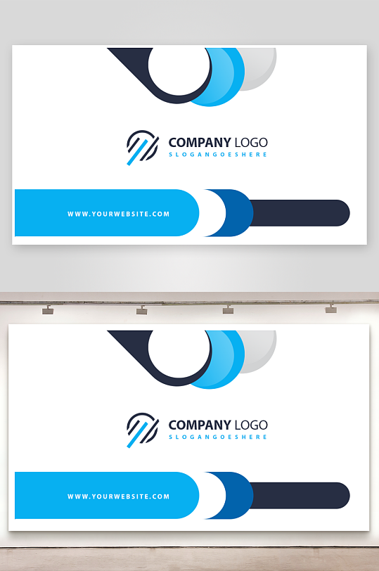 创意简约名片模板-众图网