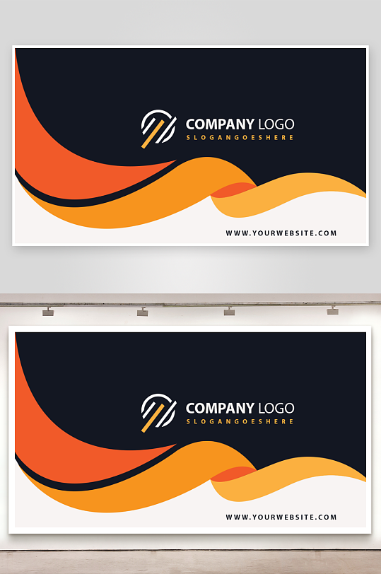 创意简约名片模板-众图网