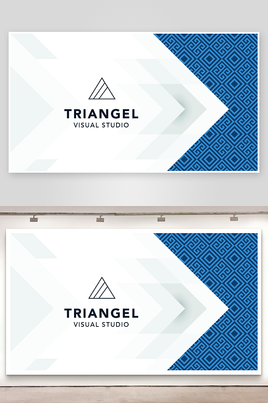 创意简约名片模板-众图网