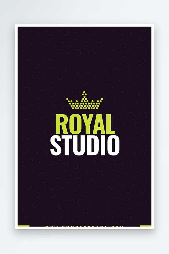 创意简约名片模板-众图网