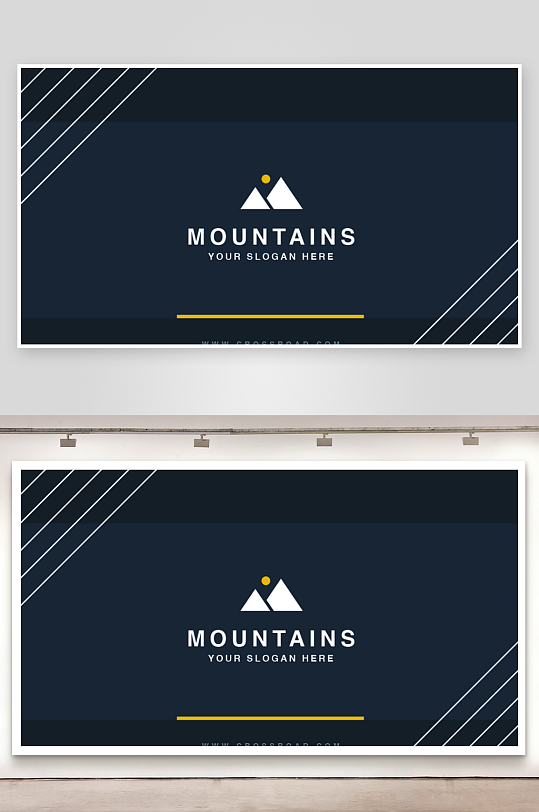 创意简约名片模板-众图网