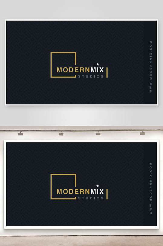 创意简约名片模板-众图网