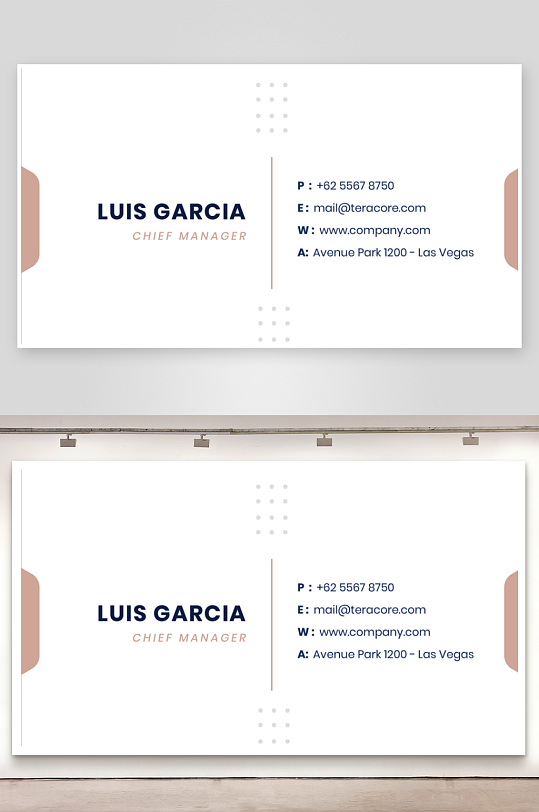 创意简约名片模板-众图网