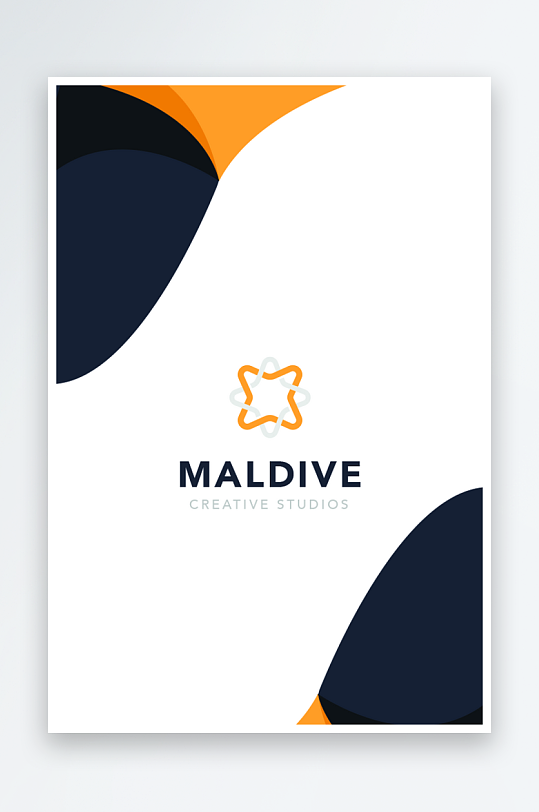 创意简约名片模板-众图网