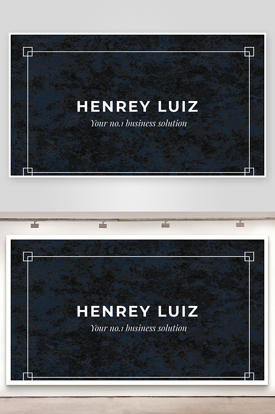 创意简约名片模板-众图网