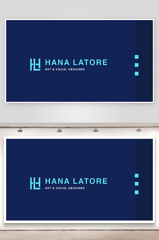 创意简约名片模板-众图网