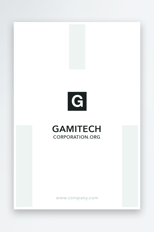 创意简约名片模板-众图网