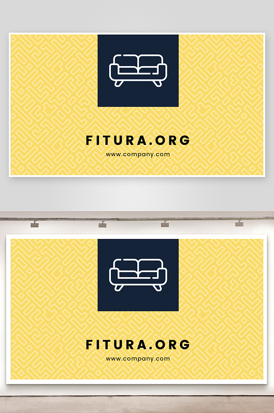 创意简约名片模板-众图网