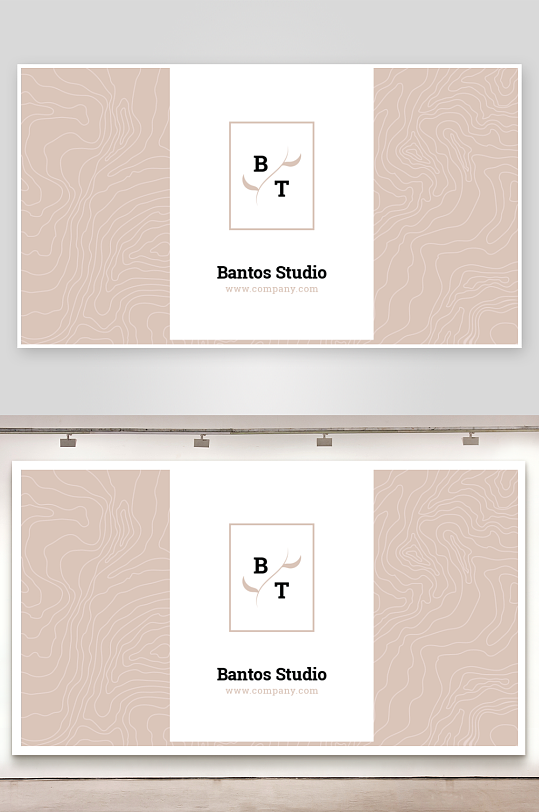 创意简约名片模板-众图网