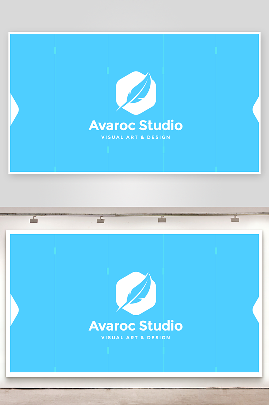 创意简约名片模板-众图网