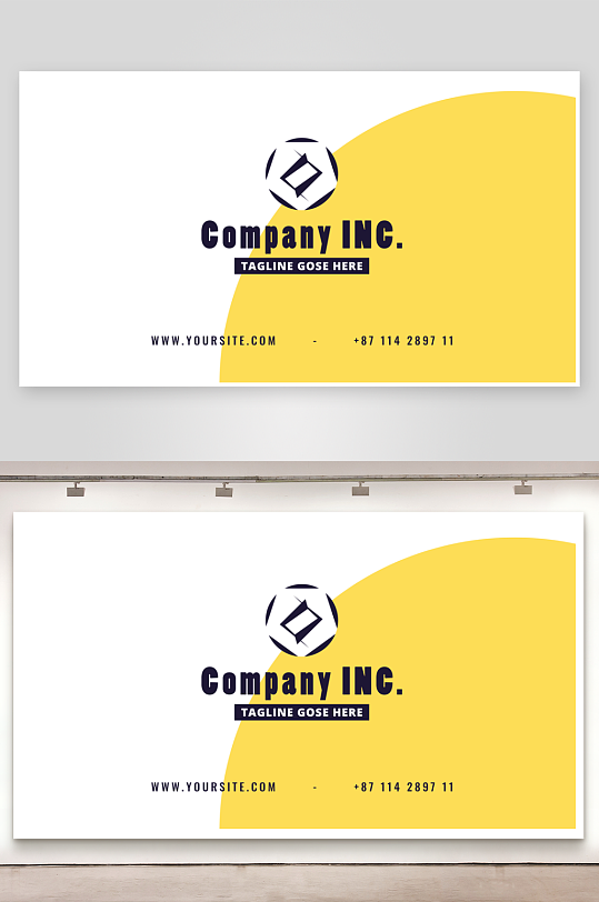 创意简约名片模板-众图网