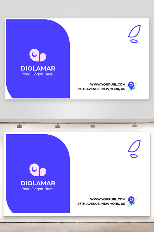 创意简约名片模板-众图网