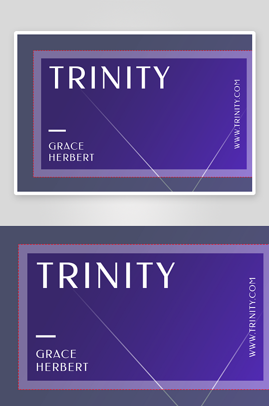 创意简约名片模板-众图网