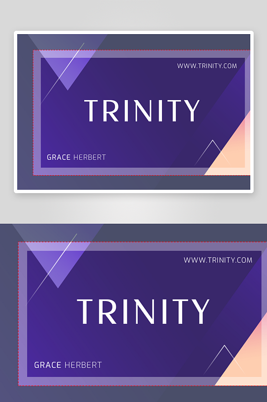 创意简约名片模板-众图网