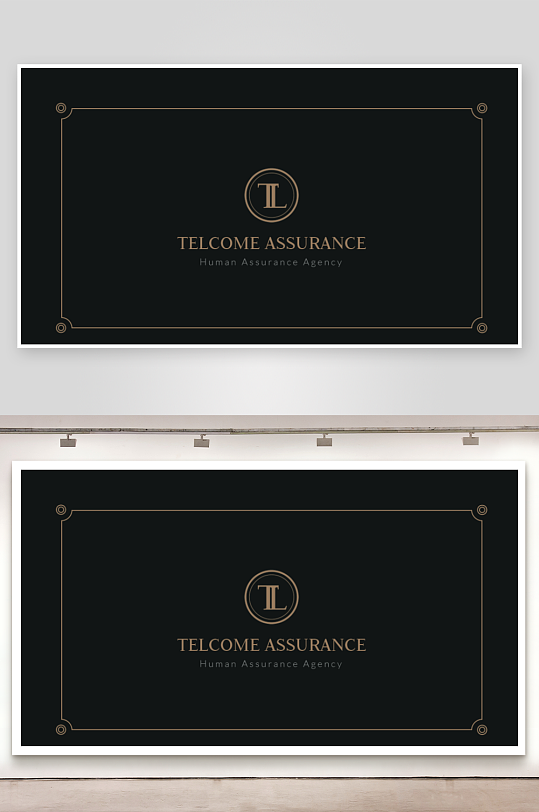 创意简约名片模板-众图网