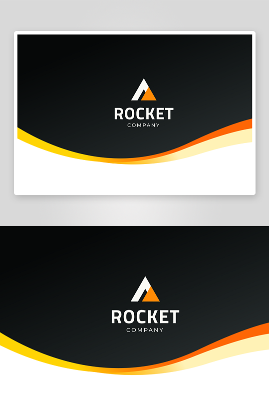 创意简约名片模板-众图网