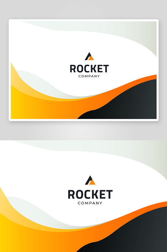 创意简约名片模板-众图网