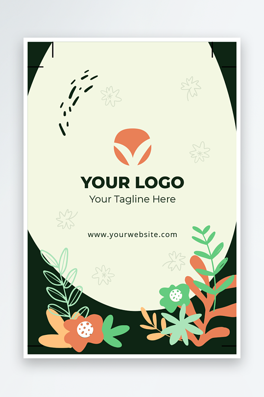 创意简约名片模板-众图网