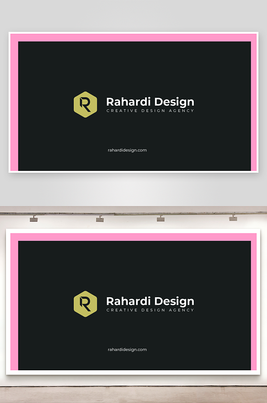 创意简约名片模板-众图网