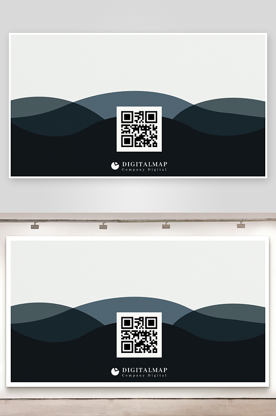 创意简约名片模板-众图网