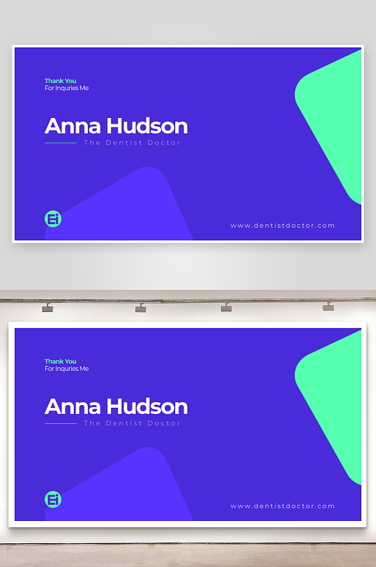 创意简约名片模板-众图网