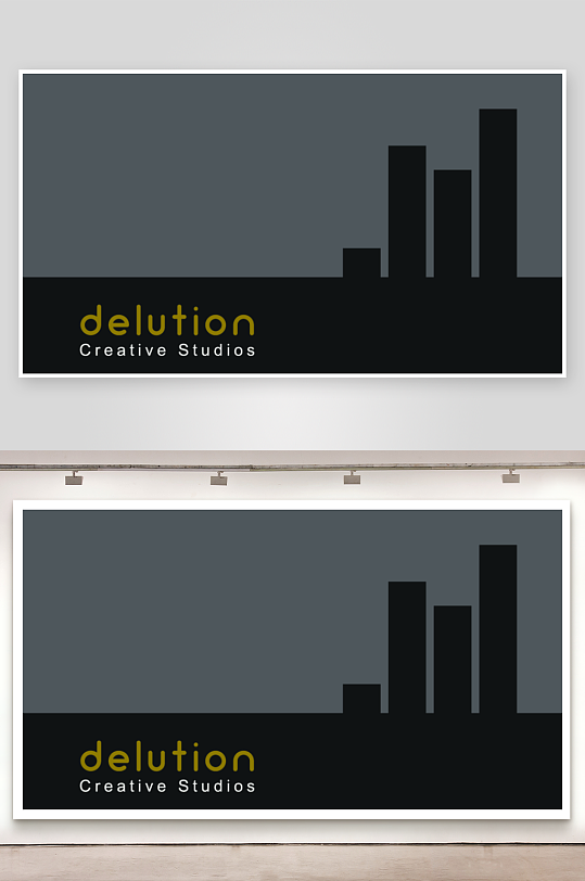 创意简约名片模板-众图网