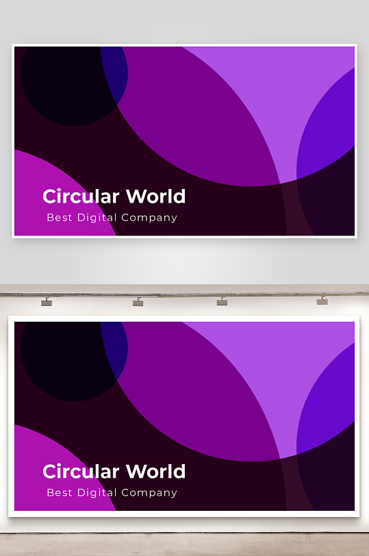 创意简约名片模板-众图网