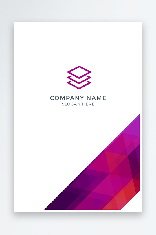 创意简约名片模板-众图网