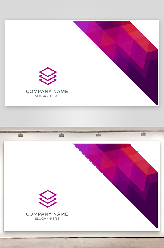 创意简约名片模板-众图网