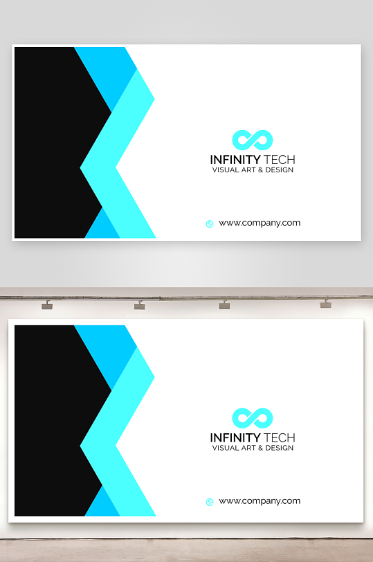 创意简约名片模板-众图网